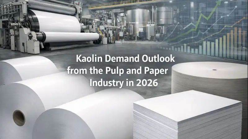 Perspectivas de la demanda de caolín de la industria de la celulosa y el papel en 2026