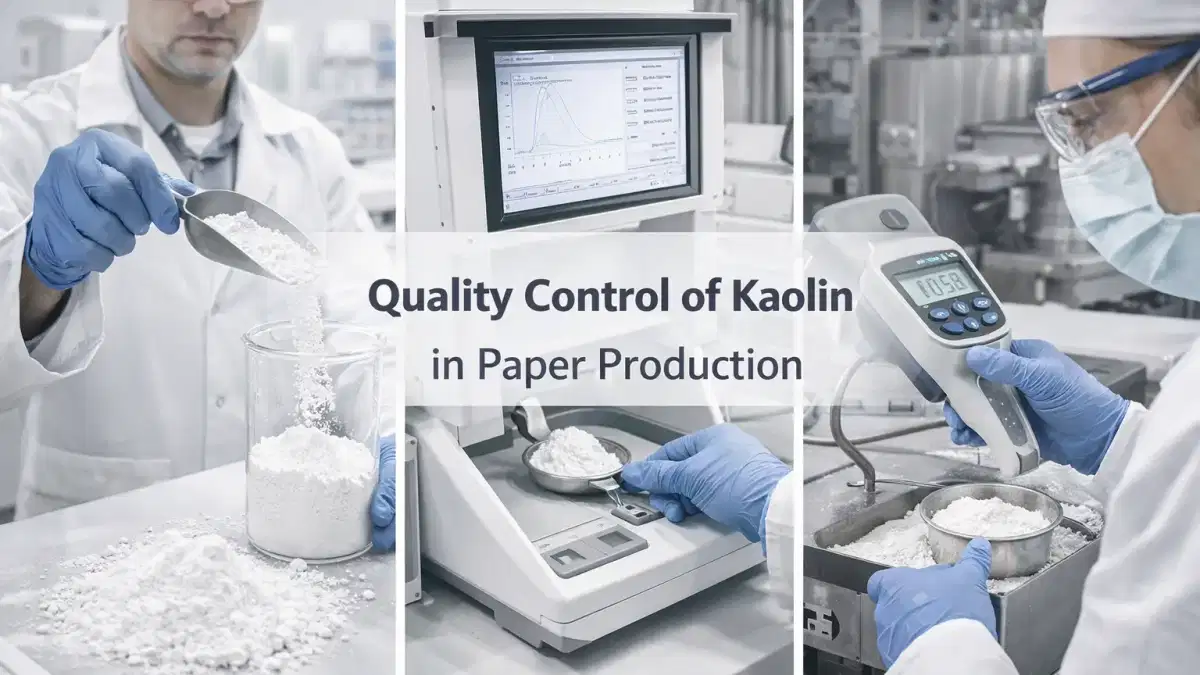 Quality Control of Kaolin in Paper Production