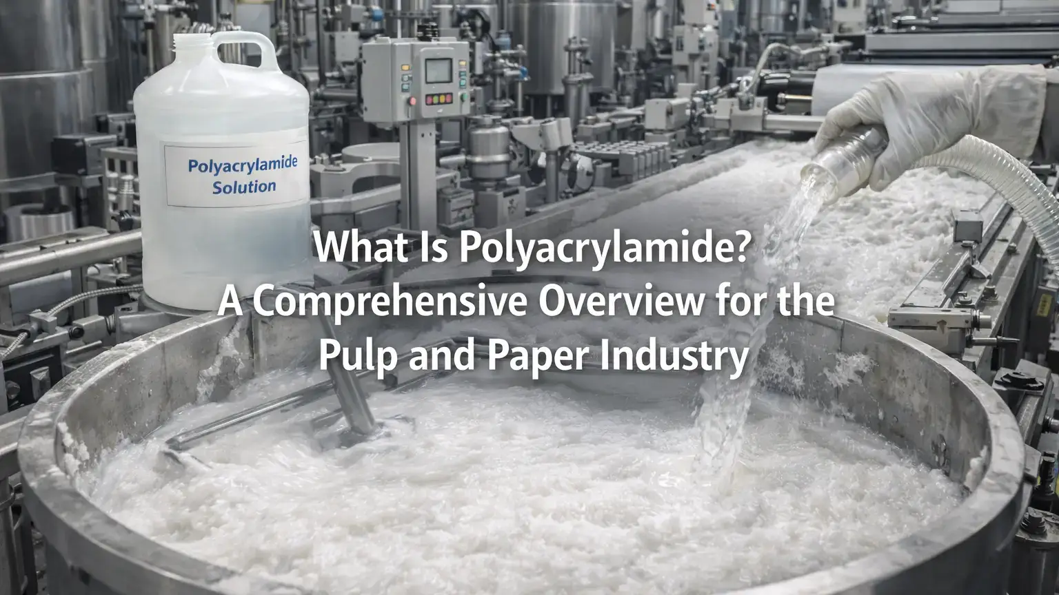 ¿Qué es la poliacrilamida? Una visión general completa de la industria de la pulpa y el papel