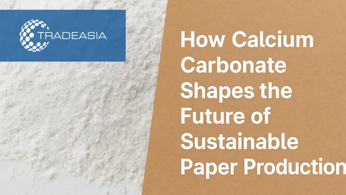 How Calcium Carbonate Shapes the Future of Sustainable Paper Production