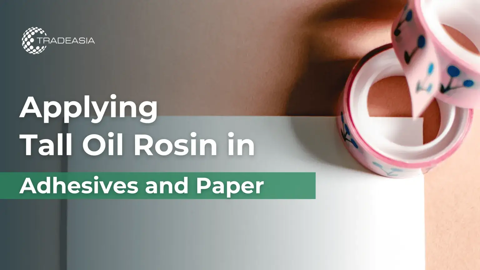 Aplicación de colofonia de aceite de resina en adhesivos y papel
